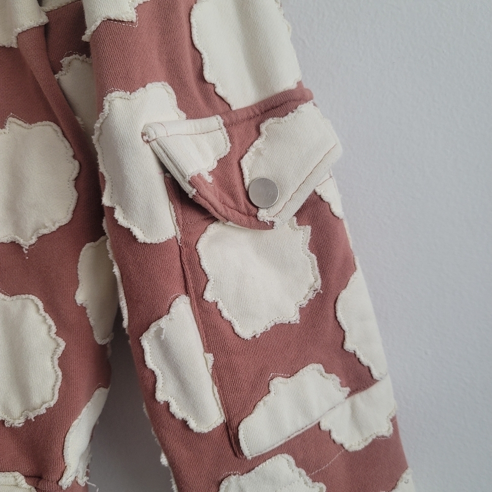 Mind Liquid Studio Size Xl Patchwork Zip Hoodie S… - image 6